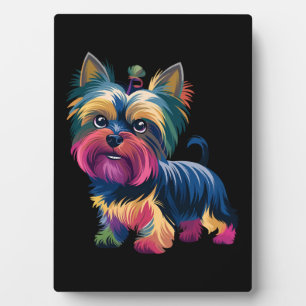 Urban Graffiti Dog Plaque