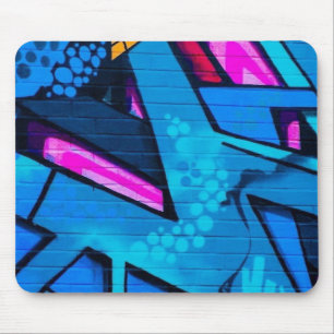 Urban Graffiti Mouse Pad