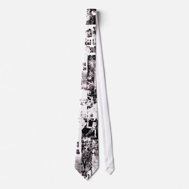 Urban Graffiti Neck Tie (Front)