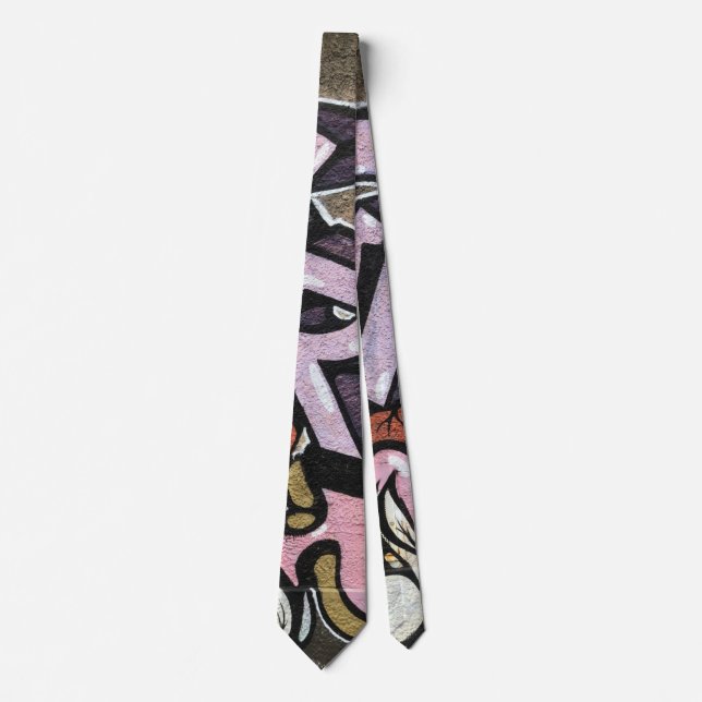 Urban Graffiti Neck Tie (Front)