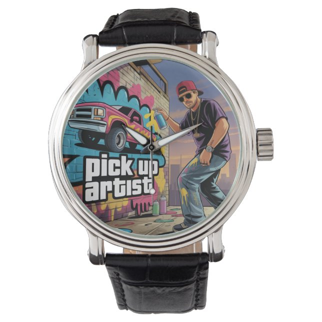 Urban Graffiti & Pickup Artist Watch (Front)