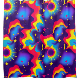 Urban Graffiti Pop Shower Curtain