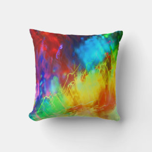 Urban Graffiti Rainbow Colours Colourful Abstract  Cushion