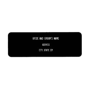 Urban Graffiti Return Address Label