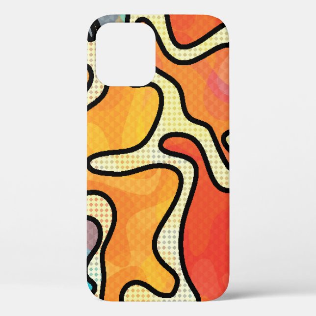 Urban Graffiti: Seamless Art Texture. Case-Mate iPhone Case (Back)