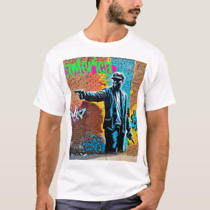 Urban Graffiti Street Art Cool Graphic T-Shirt