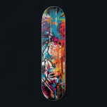 Urban Graffiti Street Art Skateboard<br><div class="desc">Unleash your inner street artist with this edgy and vibrant graffiti-inspired skateboard design. Featuring bold graffiti letters, spray paint effects, and a burst of vivid colours, this skateboard is perfect for making a statement at the skate park or on the streets. Show off your unique style and passion for skateboarding...</div>