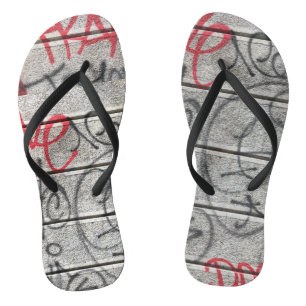 Urban Graffiti Style Thongs