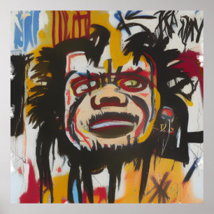 Urban Grafitti Painting Poster