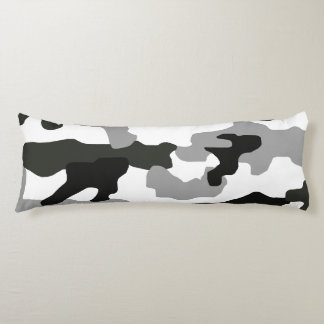 Urban grey camouflage no. 15 print body cushion
