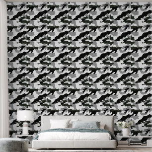 Urban grey camouflage no. 15 print   wallpaper