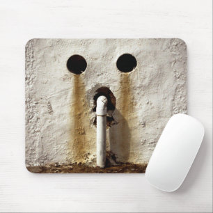 Urban Grunge Exposed Water Pipe Mouse Pad