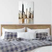 Urban Harmony Minimalist Cityscape