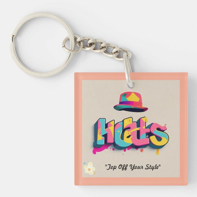 "Urban Headgear" Key Ring (Front)