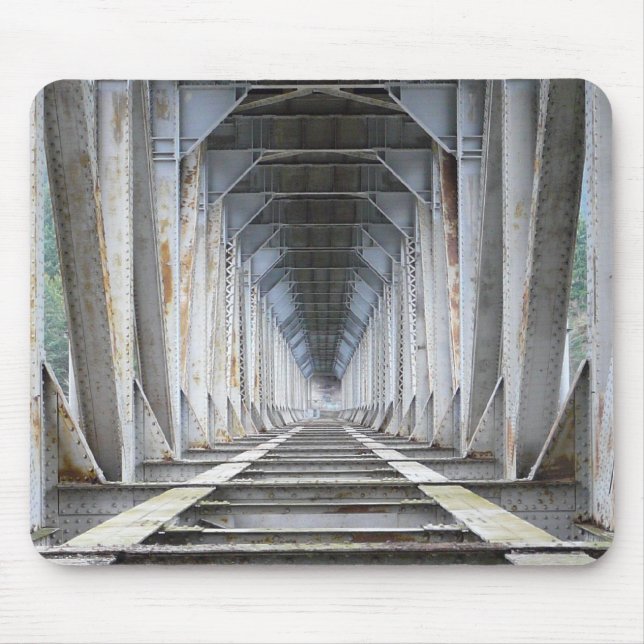 Urban Industrial Vortex Mouse Pad (Front)