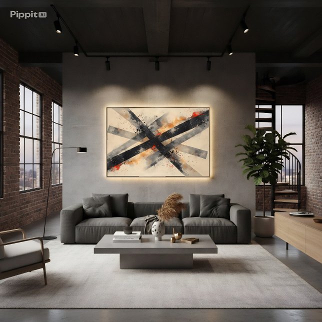 Urban Intersection Canvas Print (Creator Uploaded)