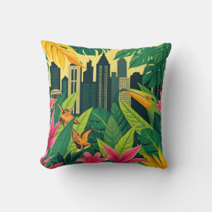 Urban Jungle Aesthetic Cushion