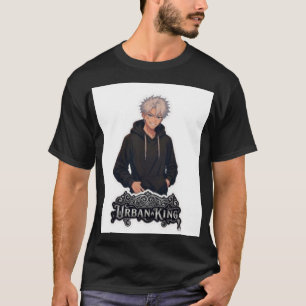 Urban King Anime Boy Streetwear - Cool Boys T-Shirt