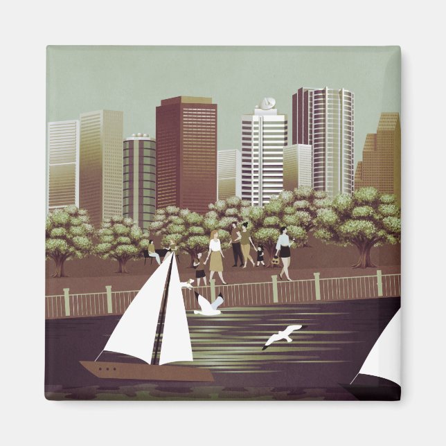 Urban landscape magnet (Front)