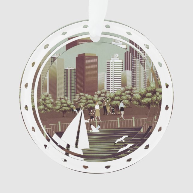 Urban landscape ornament (Front)