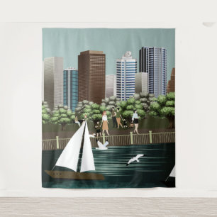 Urban landscape tapestry