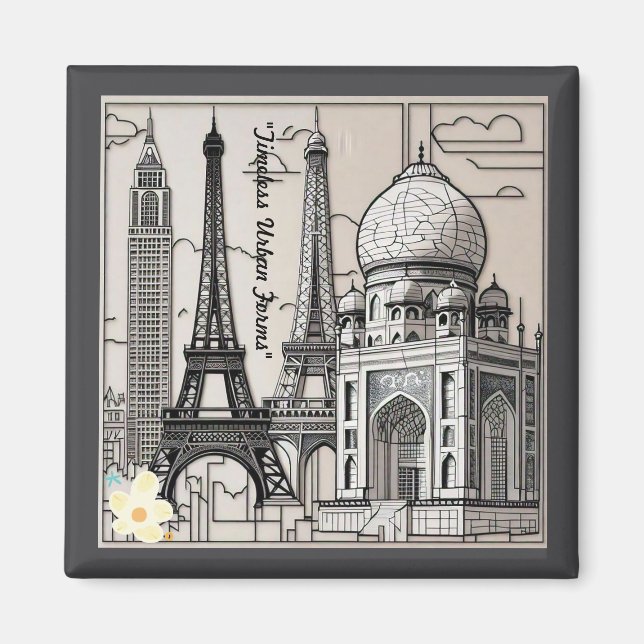 "Urban Landscapes" Magnet (Front)