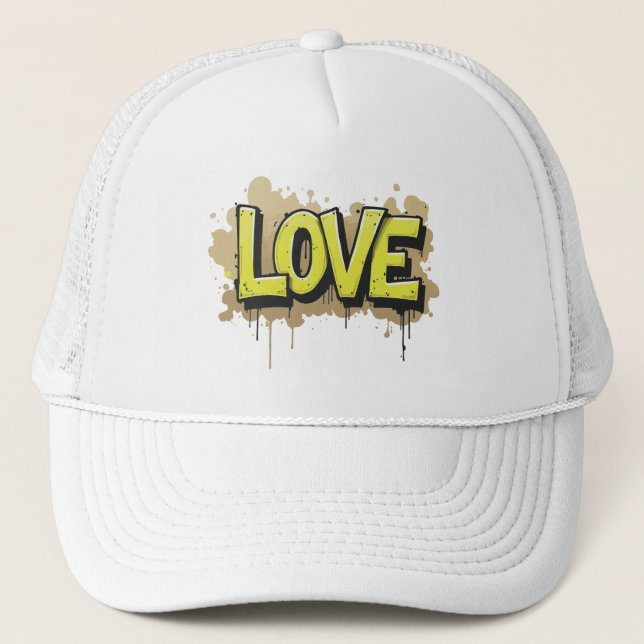 Urban Love Bloom Trucker Hat (Front)