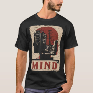 Urban Mind Meditation Consciousness Design T-Shirt