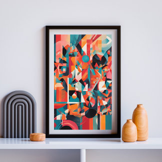 Urban Mirage: Echoes in Colour Poster