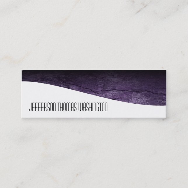 Urban Modern Professional Slim Business Cards (Front)