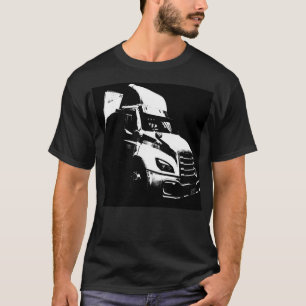 Urban Montreal Big Rig Artistic Posterised T-Shirt