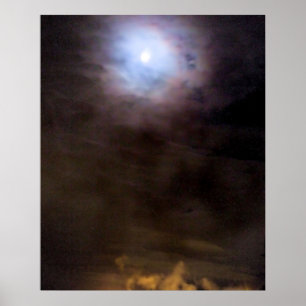 Urban Moon Poster