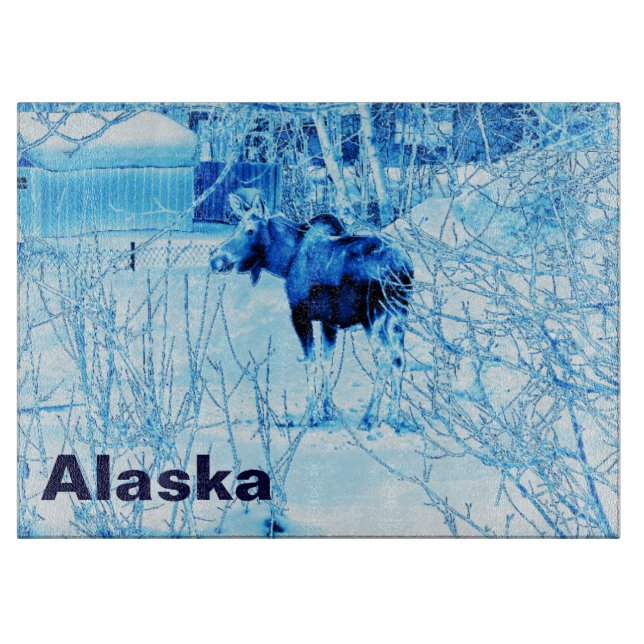 Urban Moose Cutting Board (Front)