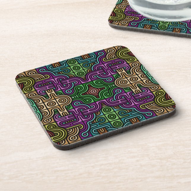 Urban Mosaic Coaster (Left Side)