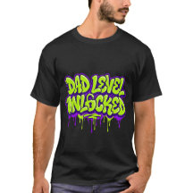Urban Neon Throw-up Graffiti T-Shirt Gift