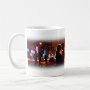 Urban Night Romance and Street Dance Mug