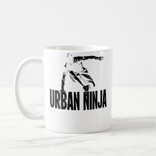 Urban Ninja Parcour Parkour Coffee Mug