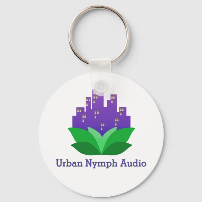 Urban Nymph Audio Logo Keychain (Front)