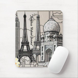 "Urban Oasis" Mouse Pad