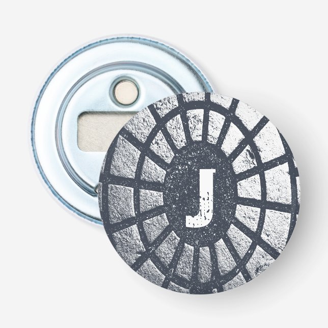 Urban Personalised Monogram Bottle Opener (Front)