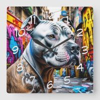 Urban Pitbull City Street Art Graffiti