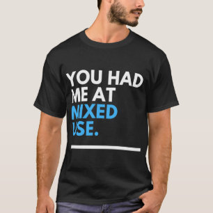 Urban Planner Mied Use Development Blue family T-Shirt