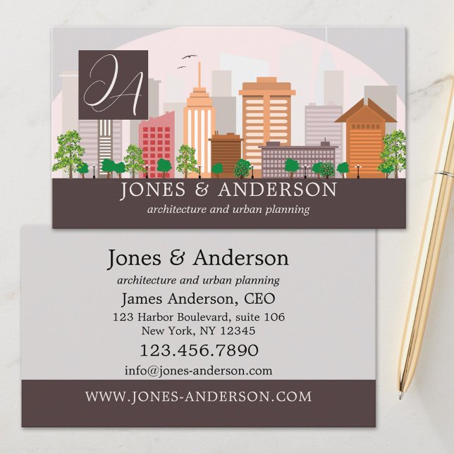 Urban Planning Architecture Business Card (Creator Uploaded)