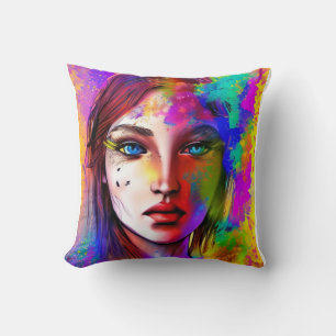 Urban powerfull woman           cushion
