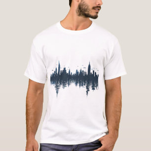 Urban Pulse T-Shirt: The City That Never Sleeps on T-Shirt