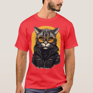 Urban Purrfection Cat Spirit Cat Lovers funny T-Shirt