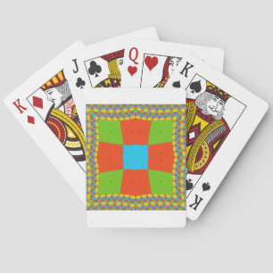 "Urban Quilt" European Geometric Pattern Art Playing Cards