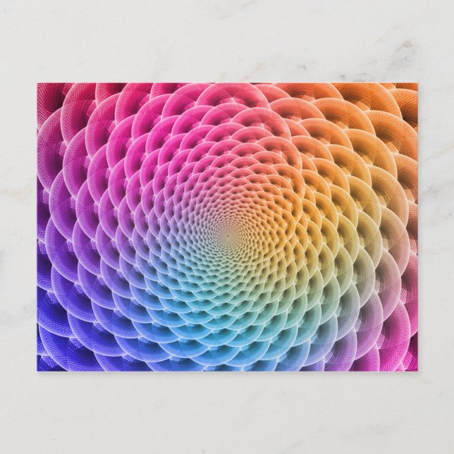 Urban Rainbow Tunnel Postcard (Front)