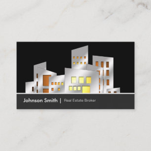 Urban Real Estate Broker Agency Agent Dealer Business Card