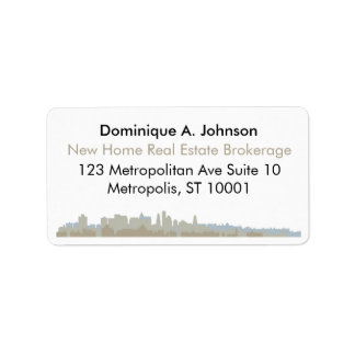 Urban Real Estate Custom Return Address Labels